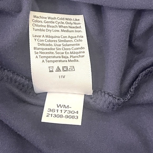 Time and Tru A-line Dress Size M 3/4 Sleeves Pockets Relaxed Fit Rayon Spandex - Picture 11 of 11